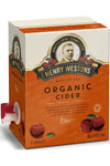 Henry Weston's Organic Cider 3ltr Box