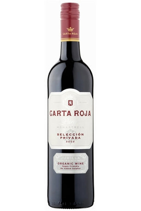 Carta Roja Pura Selección Privada Organic Monastrell