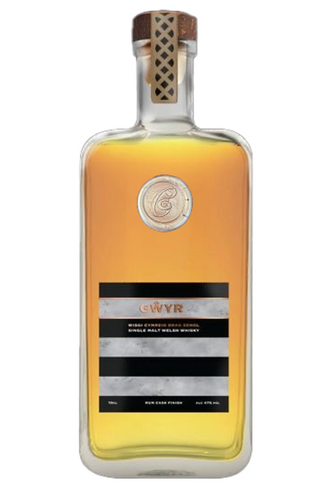 Gwyr Single Malt Welsh Whisky Rum Cask Finished