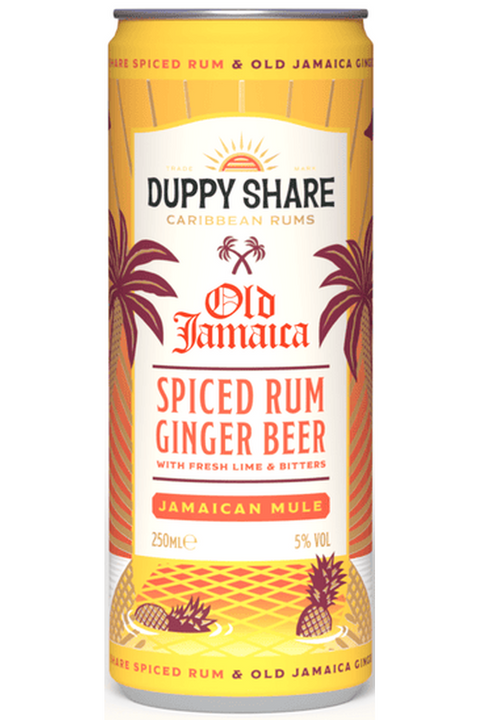 Duppy Share Old Jamaica Spiced Rum Ginger Beer RTD