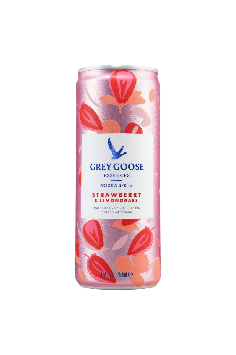 Grey Goose Essences Strawberry And Lemongrass Vodka With Natural Flavo –  Crown Wine and Spirits