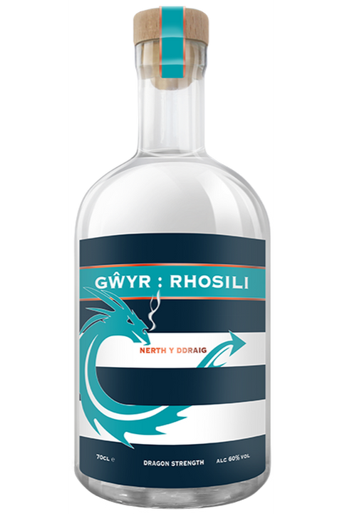 Gwyr Rhosili Dragon Strength Gin - Cheers Wine Merchants