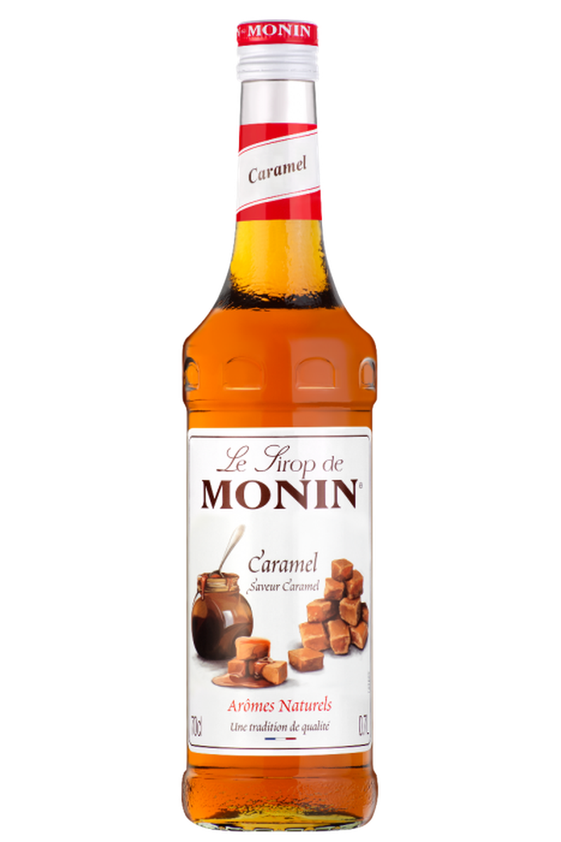 Monin Caramel Syrup Bottle