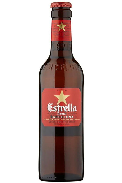 Estrella Damm 330ml - Cheers Wine Merchants